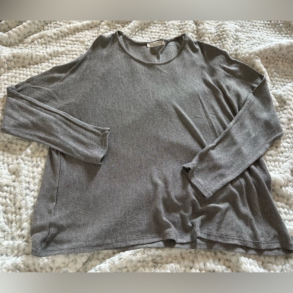 Final Touch basic pullover sweater top size Medium